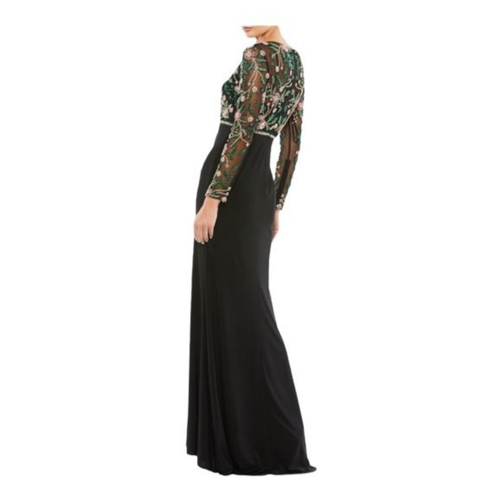 Mac Duggal Floral Beaded Gown Size 20 NWT